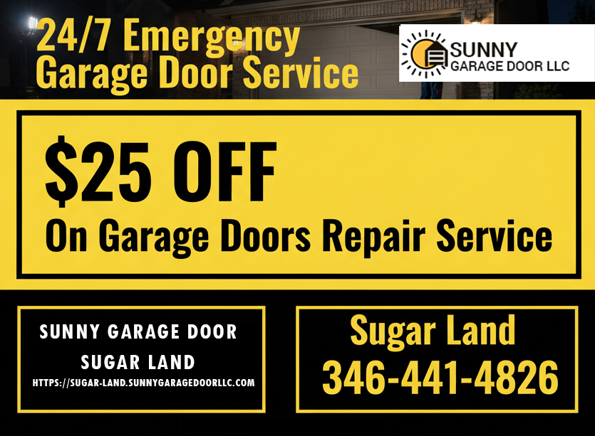 Sunny Garage Door Sugar Land TX